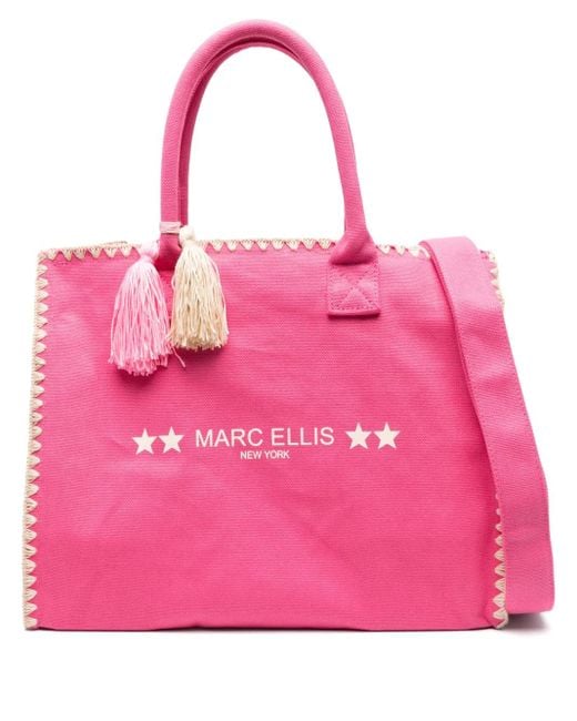 Marc Ellis Pink Buby Tote Bag