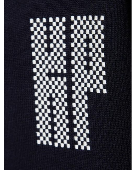 KENZO Kamon Cardigan in Blue für Herren