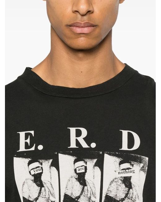 Enfants Riches Deprimes Black Cotton T-Shirt