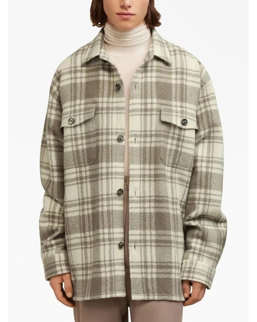 AMI Gray Oversize Shirt