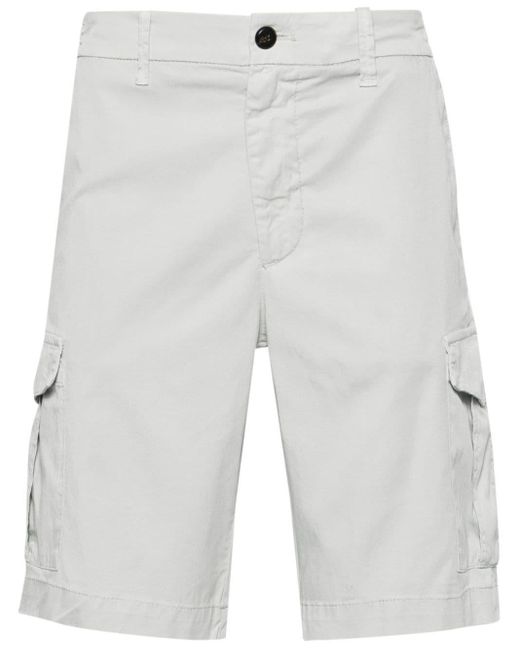 Eleventy Cargo-Shorts mit geradem Bein in White für Herren