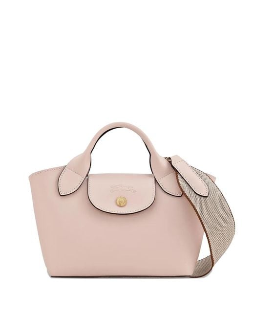 Borsa Mini Con Manico di Longchamp in Pink