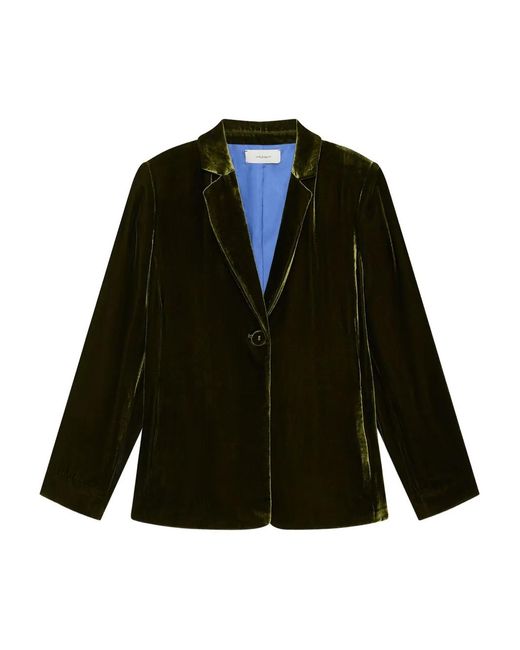 Maliparmi Black Single-Breasted Jacket