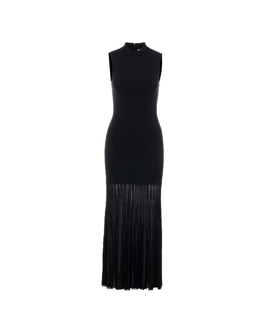 MICHAEL Michael Kors Black Halter-Neck Maxi Dress