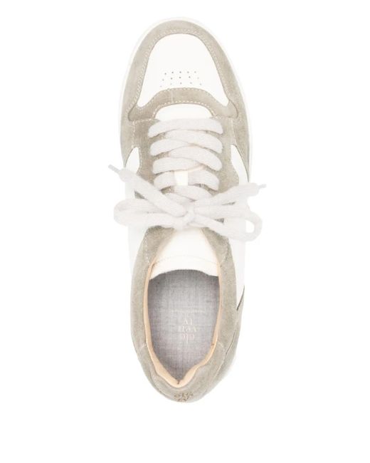 Zapatillas con cordones Eleventy de hombre de color White