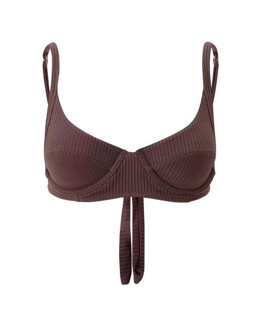 Melissa Odabash Purple Noto Bikini Top