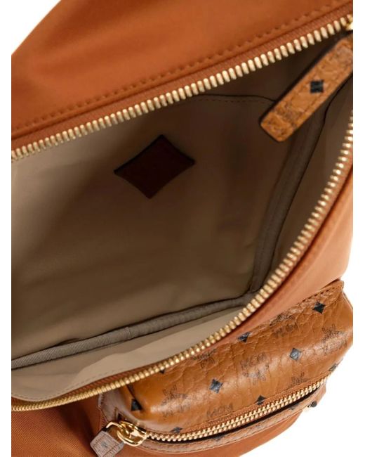 MCM Aren Rucksack mit Querriemen in Orange für Herren