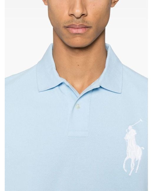 メンズ Polo Ralph Lauren Big Pony ポロシャツ Blue