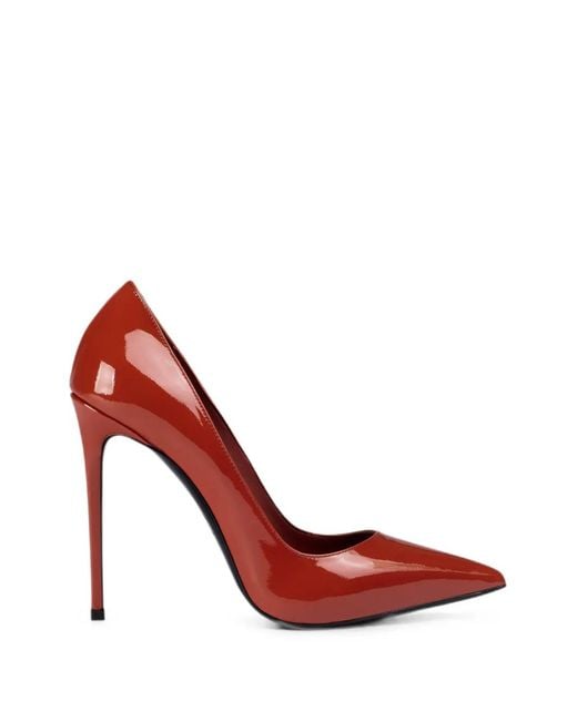 Le Silla Red Eva Patent-Leather Pumps