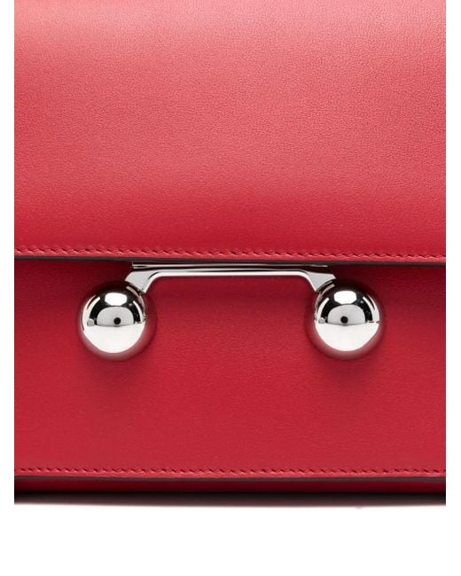 Marni トランカルー ショルダーバッグ M Red