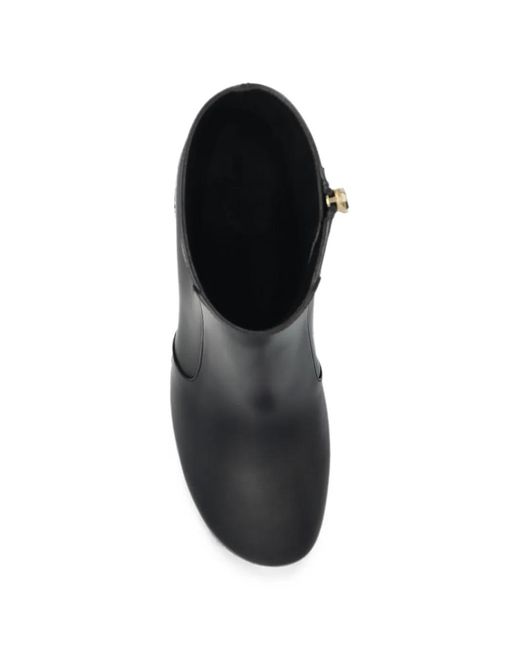 Givenchy Black Heeled Ankle Boots 'Tape'
