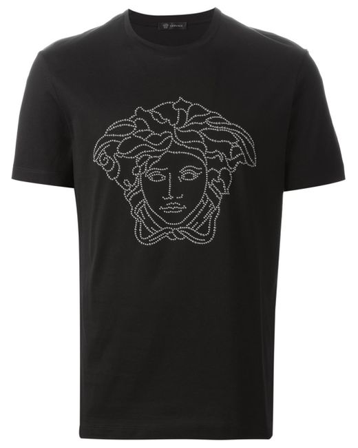 Lyst - Versace Medusa T-shirt in Black for Men - Save 29%