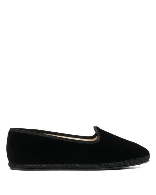 Scarosso Black Valentina Slip-On Loafers