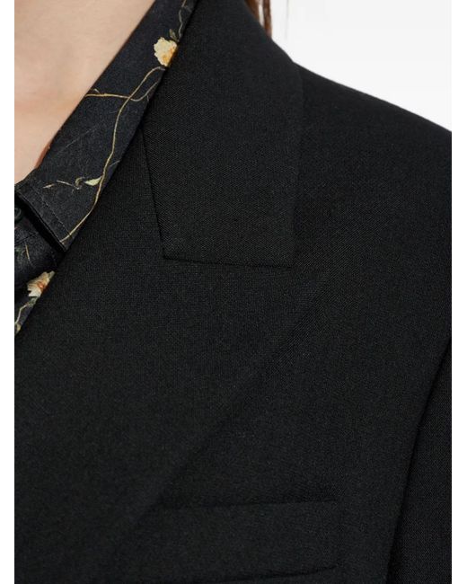 Rag & Bone Jas Met Dubbele Rij Knopen in het Black