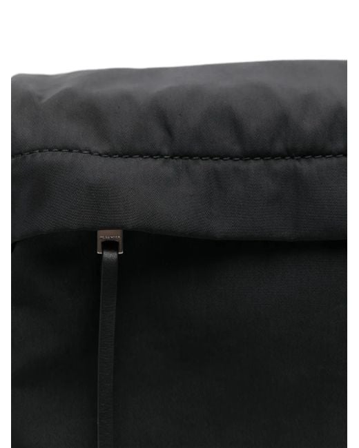 Jil Sander Black Soft Messenger Bag for men
