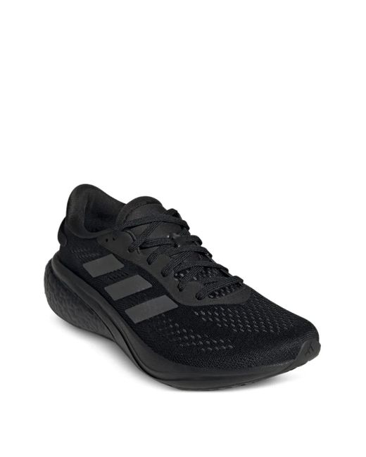 Adidas Black Supernova 2 "Triple" Sneakers