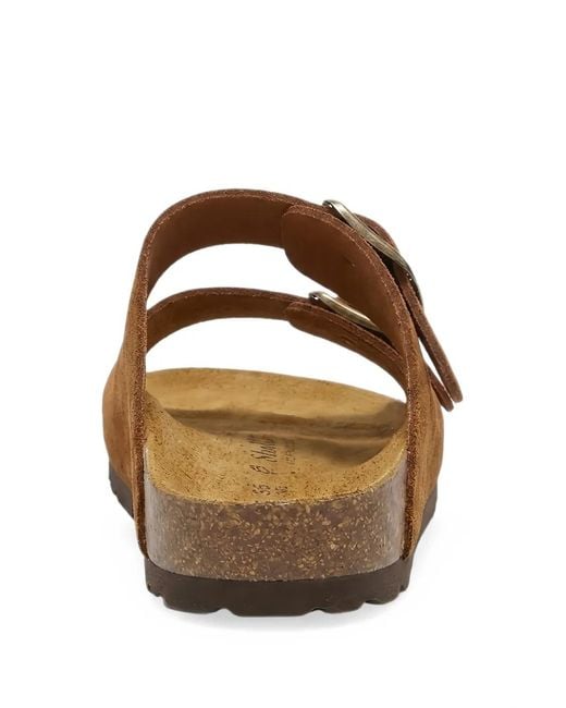 Scholl Brown Sandales À Boucle