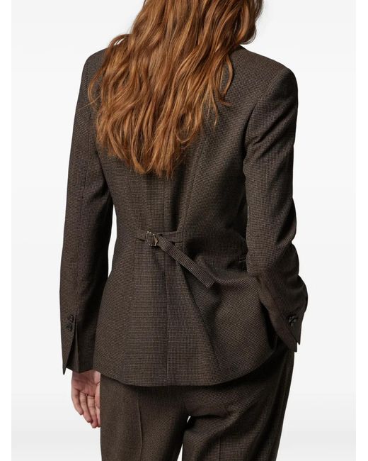 Paul Smith Black Buttoned Wool Blazer