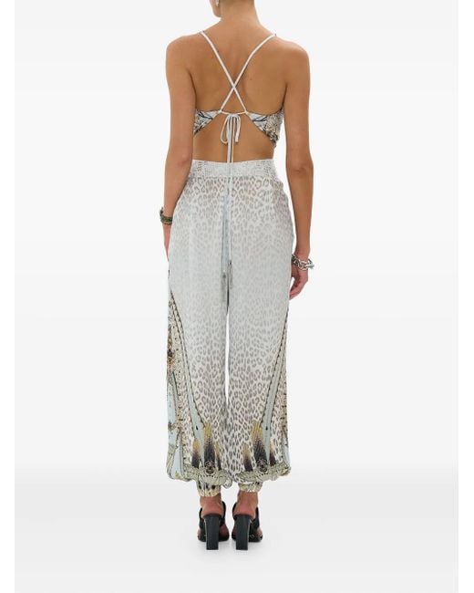 Camilla カウルネック トップ White