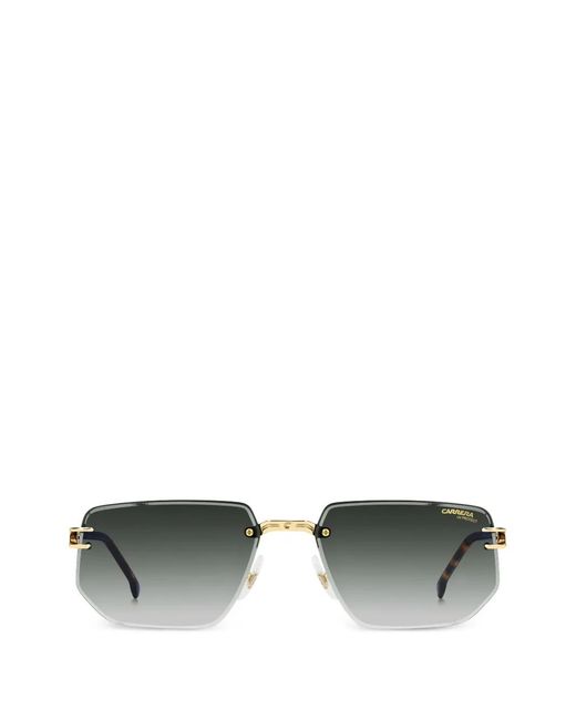Carrera Green Geometric-Frame Sunglasses for men