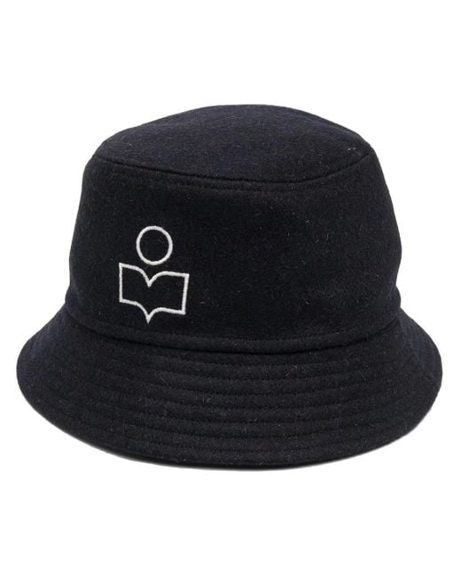 Isabel Marant Black Haley Hat Cu002622H013A
