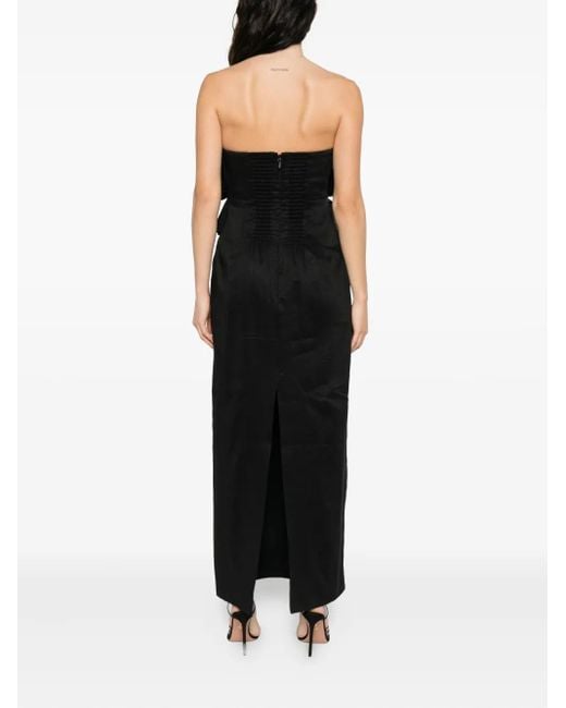 Aje. Kira Midi-Jurk in het Black