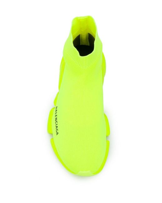 Zapatillas Speed.2 LT Knit Sole estilo calcetín Balenciaga de color Yellow