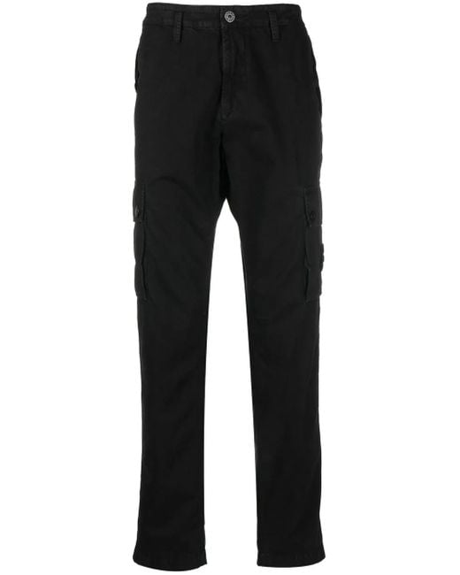 Stone Island Hose Mit Aufgesetzten Taschen in Black für Herren