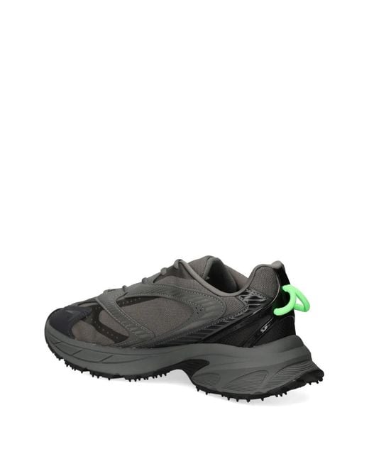 Lacoste Gray L003 Neo Shot Utl Logo Detail Sneakers for men