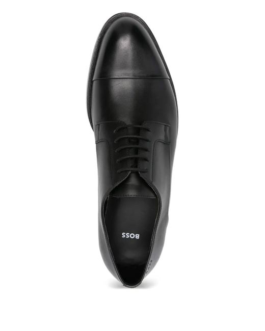 Derby Stringate di Boss in Black da Uomo