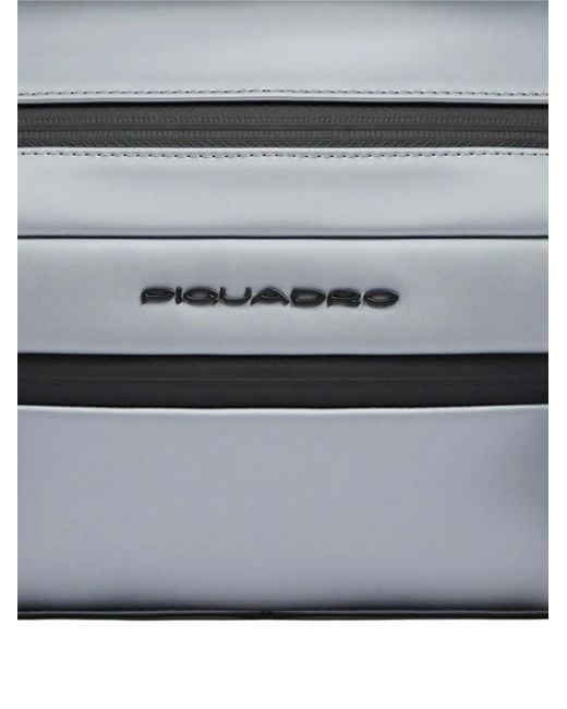 Piquadro Gray Water-Resistant Belt Bag for men