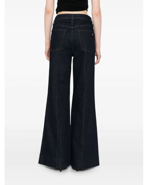 Vaqueros Acampanados Rag & Bone de color Blue