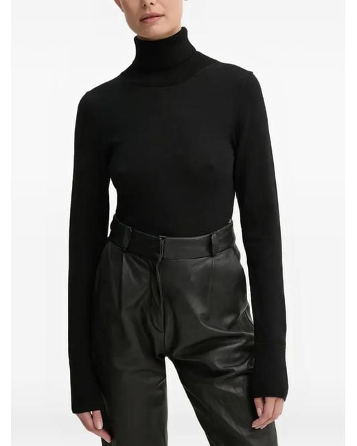 Pull À Col Roulé Aeron en coloris Black