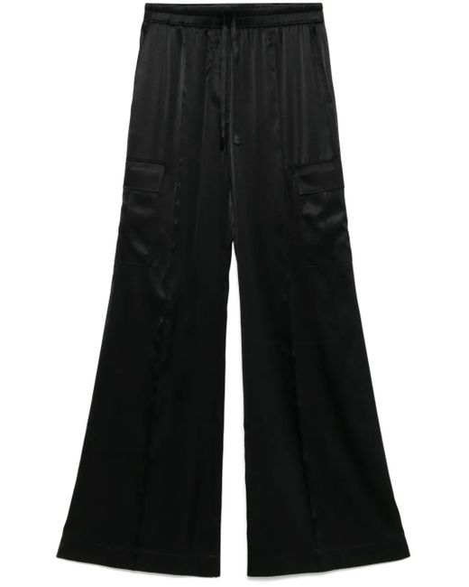 Tom Ford サテン カーゴパンツ Black