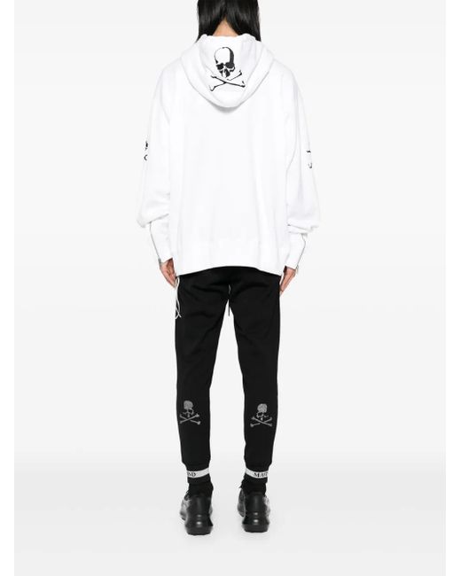 メンズ MASTERMIND WORLD ロゴ パーカー White