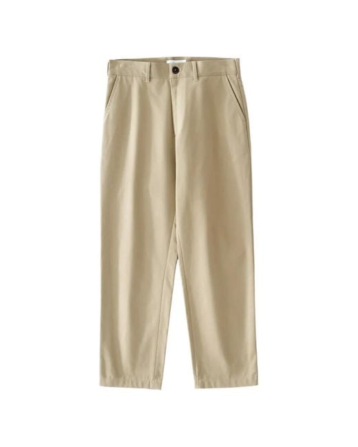 Studio Nicholson White Pantalon Bill for men