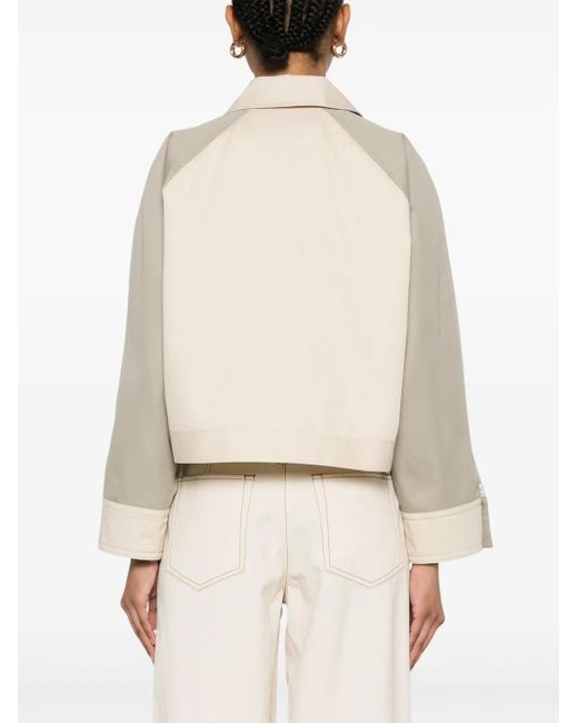 Sandro コットン ジャケット Natural