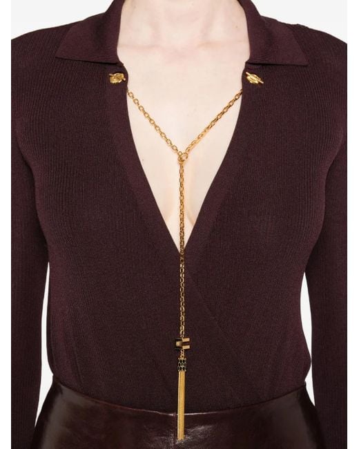 Elisabetta Franchi Purple Bodies