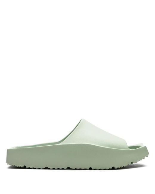 Nike Green Hex Chunky Slides