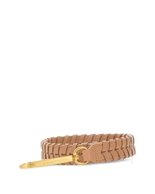 Gianni Chiarini White Maxi Braid Shoulder Strap
