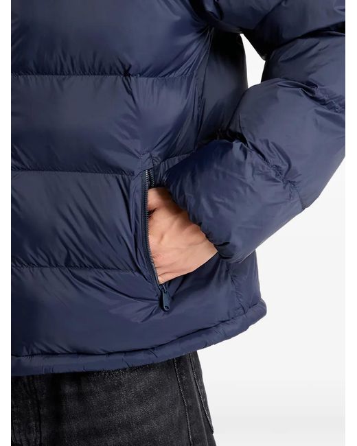 Calvin Klein Blue Monogram Puffer Jacket for men