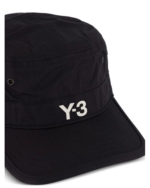 Y-3 Black Work Cap