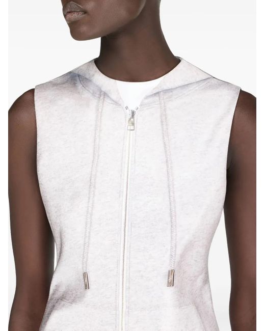 J.W. Anderson フーデッド ミニドレス White