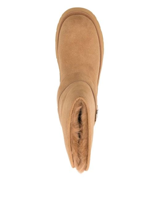Guess Brown Dolsay Buckle-Strap Boots