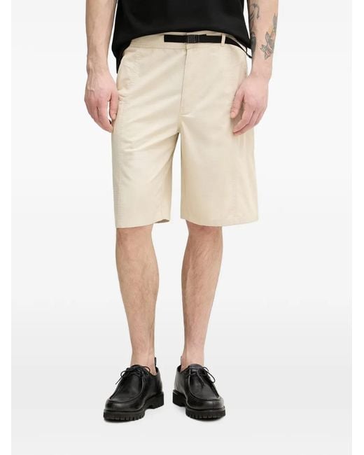 Benetton Natural Short À Taille Ceinturée for men