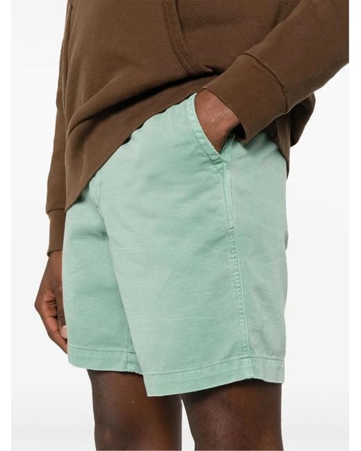 Polo Ralph Lauren Green Cotton Straight-Leg Shorts for men