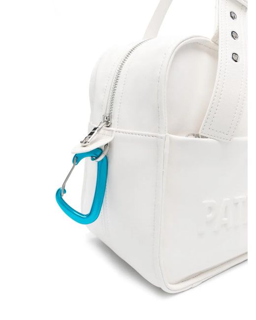 Patrizia Pepe White (Im)Perfection Shoulder Bag