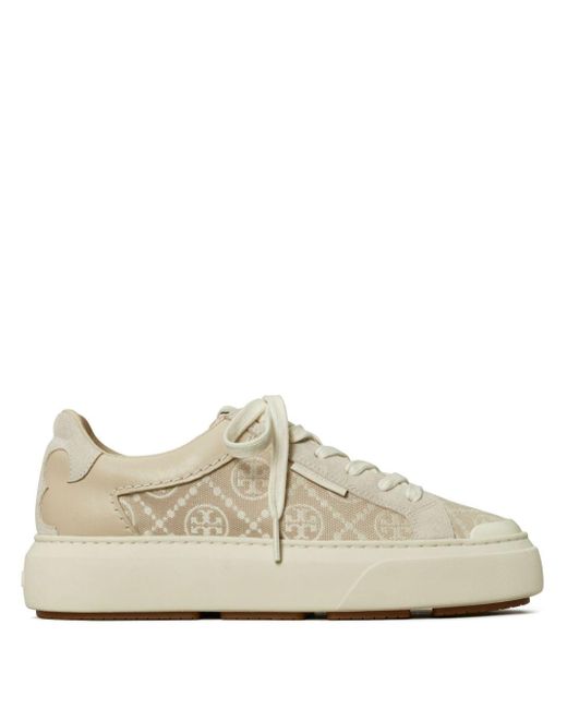 Tory Burch T monogram Ladybug Sneakers in White Lyst