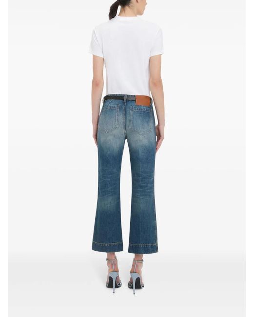 Vaqueros bootcut Alina Victoria Beckham de color Blue