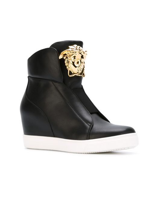 versace wedge sneakers